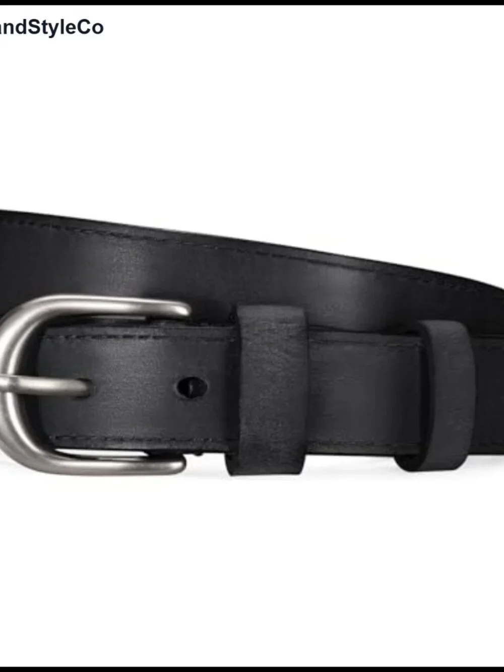 Genuine Leather Belt for Women Full Grain Waist Belt Jeans Dresses